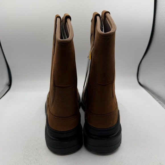 Herman Survivors Bison Boots Mens 11 Brown Leather Pull On Steel Toe Waterproof main image 4